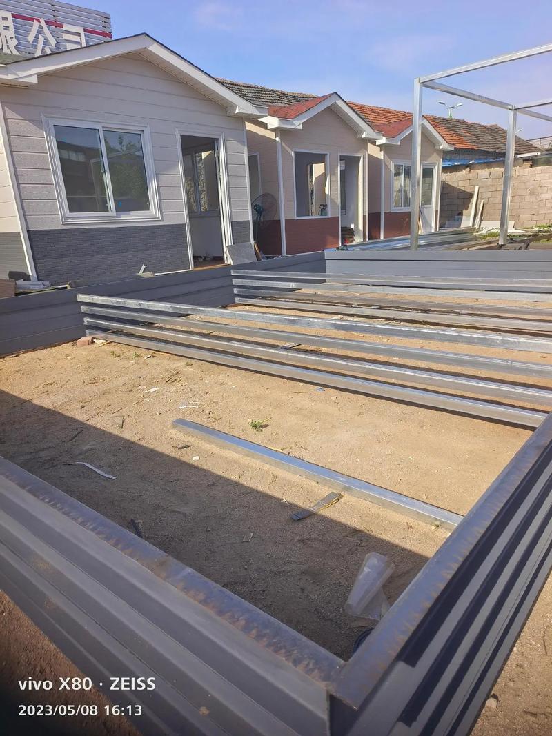 輕鋼結(jié)構(gòu)集成房屋#施工現(xiàn)場實(shí)拍 #裝配式建筑